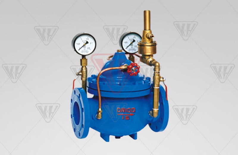 Diaphragm multi-function pump control valve 