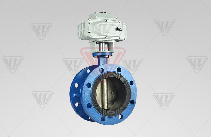 Electric Flange Soft Seal Butterfly Valve